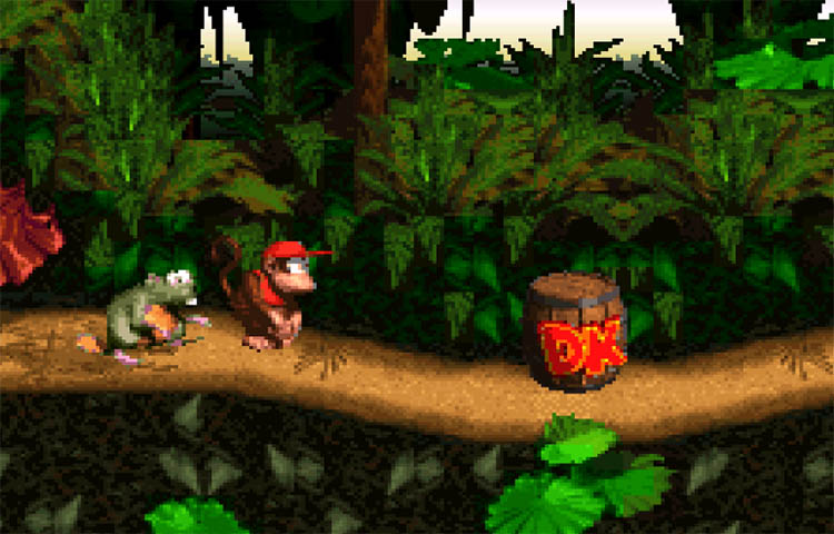 Donkey Kong Country snes