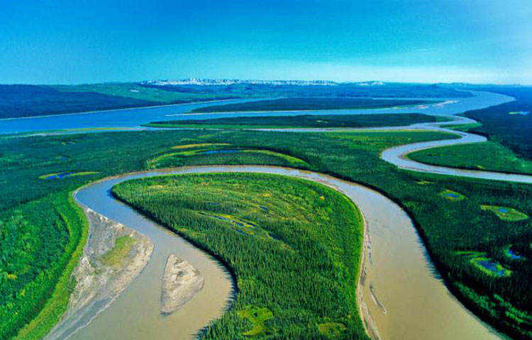 los ríos mas importantes de América del Norte
