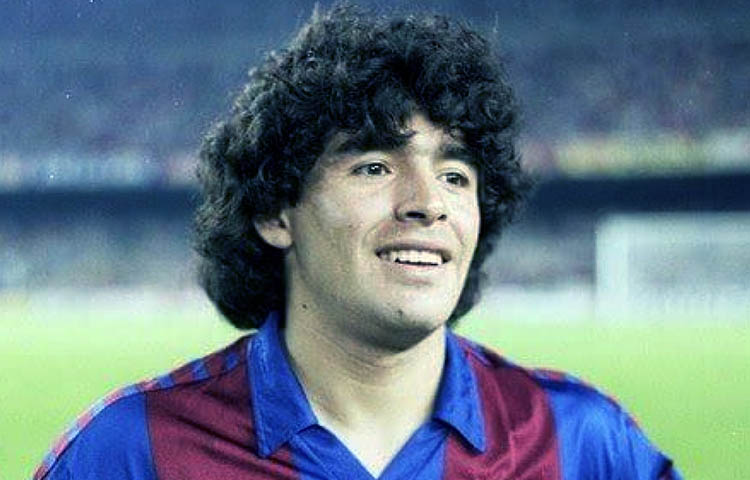 temporadas de Maradona en el FC Barcelona