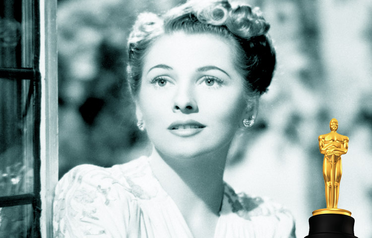La ganadora del Óscar en el año 1942