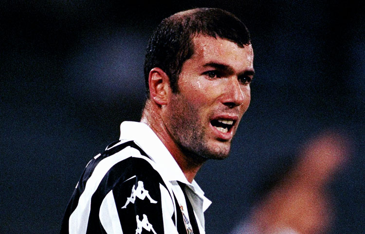 Zidane en la Juventus