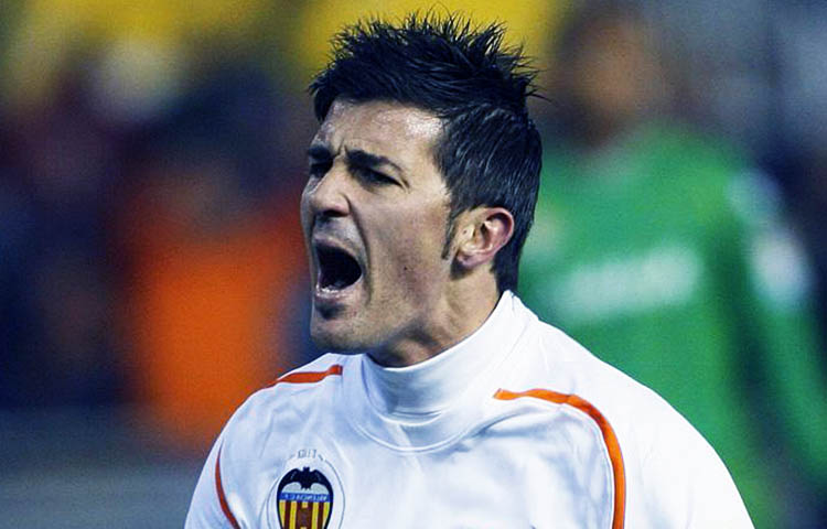 david villa valencia