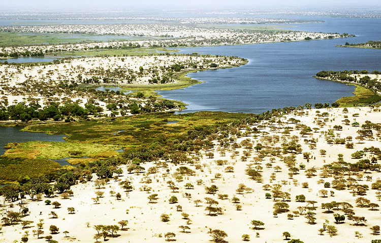 Caracteristicas del lago Chad