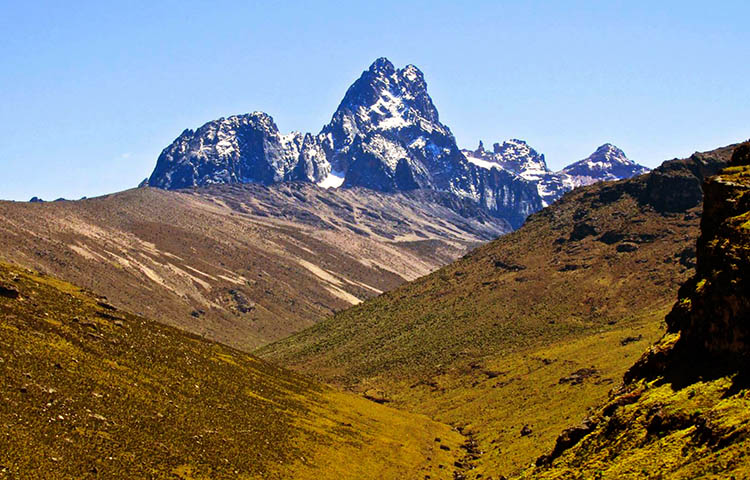 Características del monte Kenia