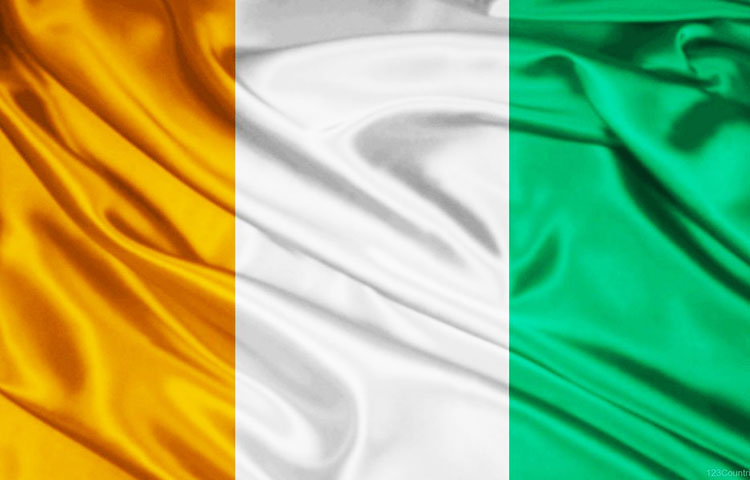 bandera de Costa de Marfil