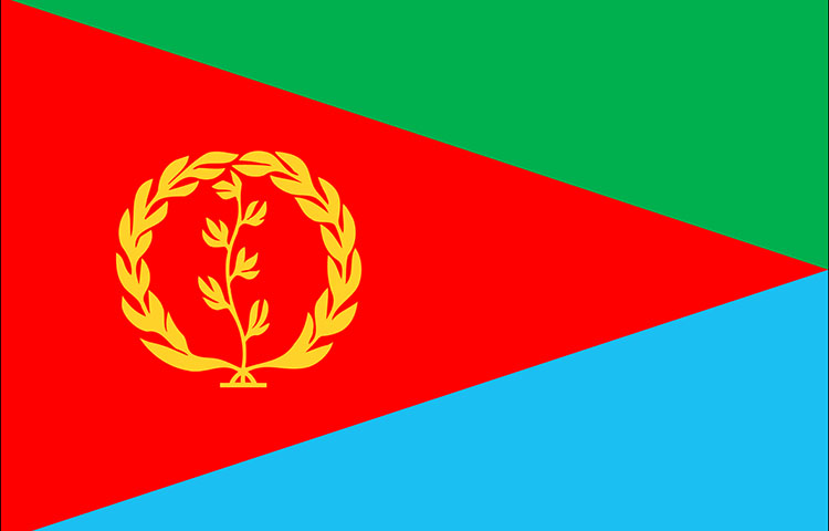 bandera de Eritrea