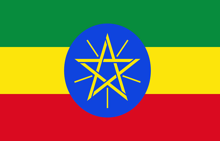 bandera de Etiopia