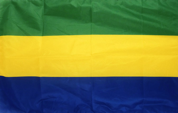 bandera de Gabon