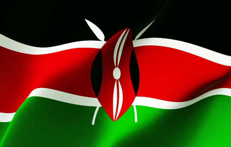 bandera de Kenia