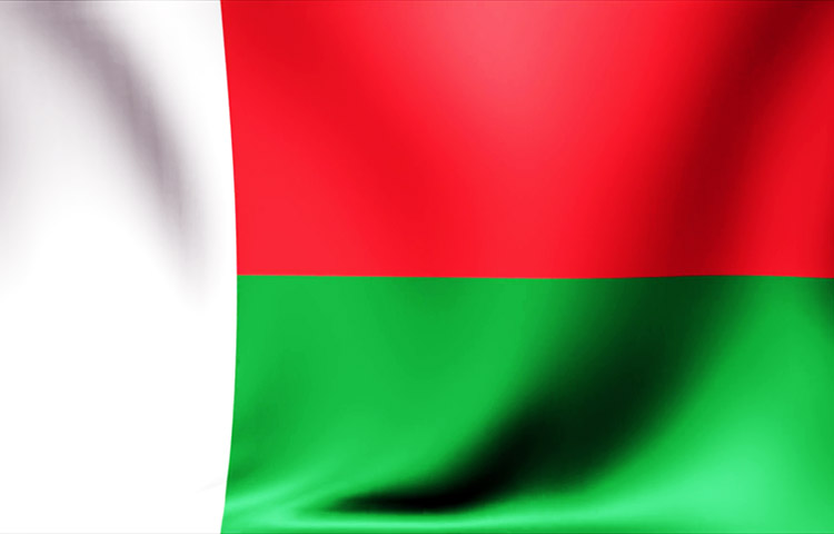 bandera de Madagascar