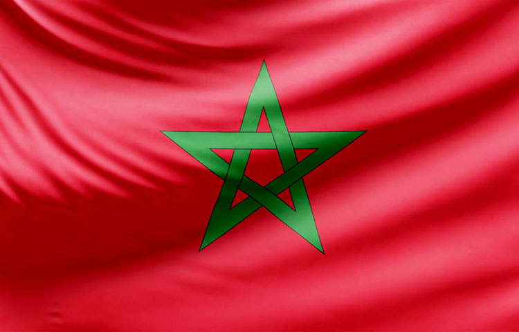 bandera de Marruecos