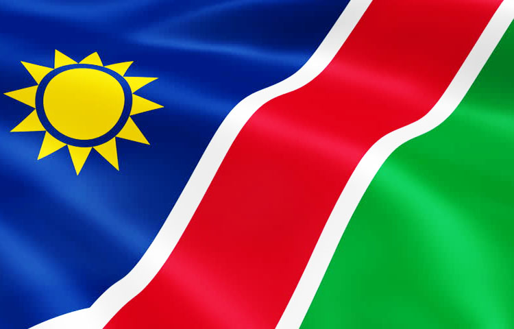 bandera de Namibia