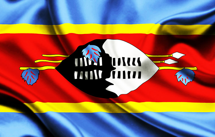 bandera de Suazilandia