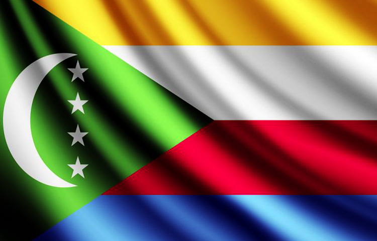 bandera de las Comoras