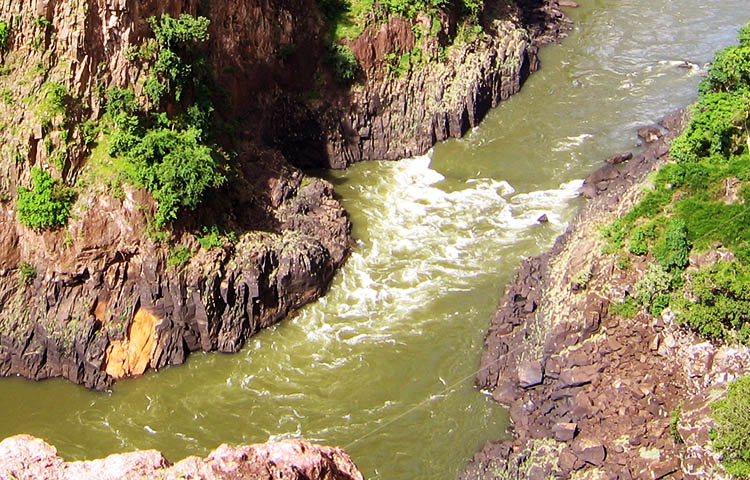 caracteristicas del rio Zambezi