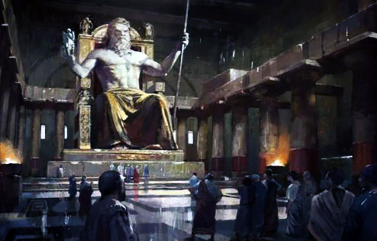 maravilla Estatua de Zeus en Olimpia