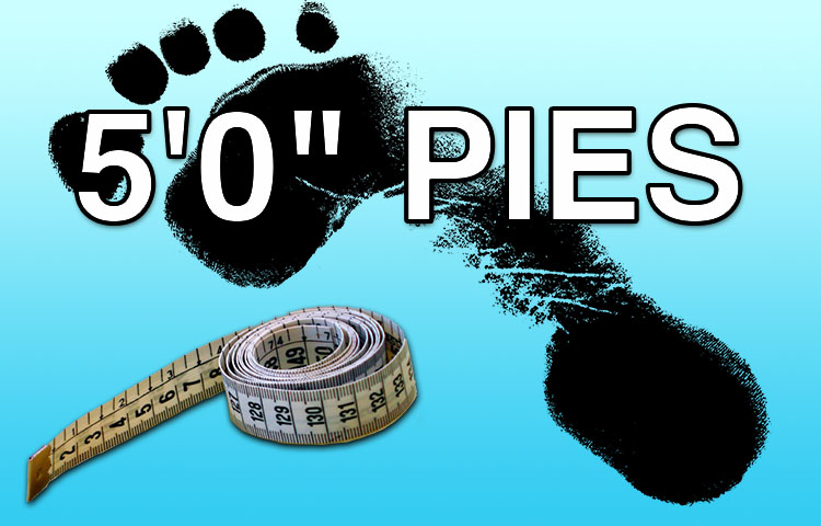 5,0 pies