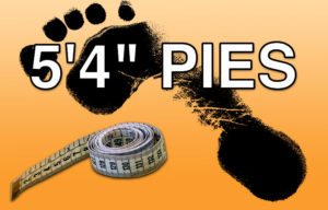cuanto es 5 4 pies a metros