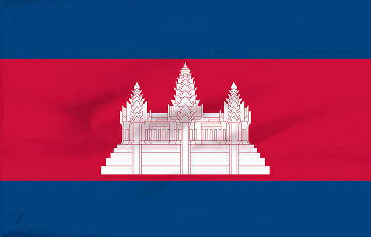 bandera de Camboya