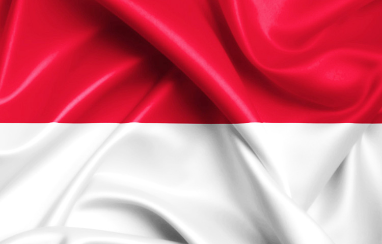 bandera de Indonesia