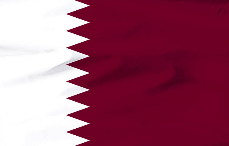 bandera de Qatar
