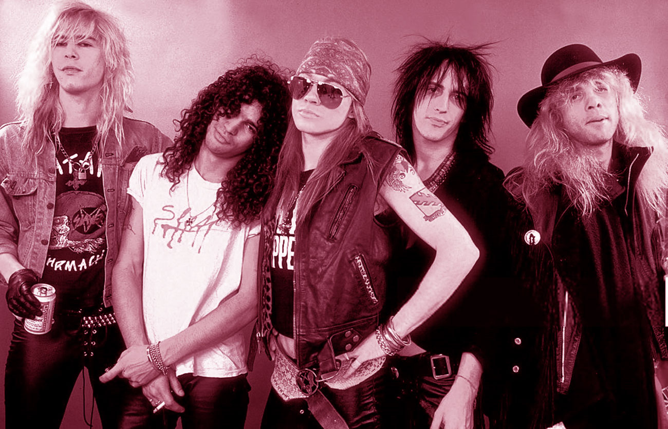 Qué estilo musical tocan Guns N' Roses