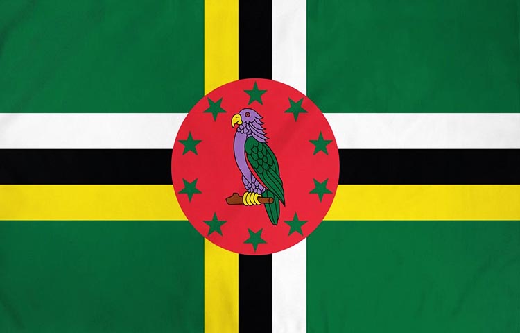 bandera de Dominica