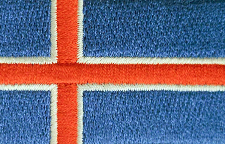 bandera de Islandia