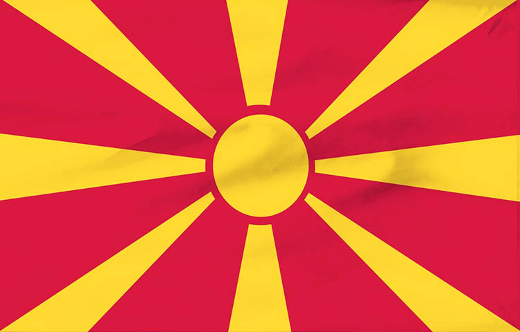bandera de Macedonia