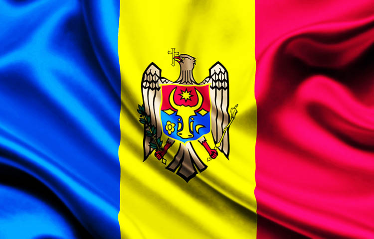 bandera de Moldavia