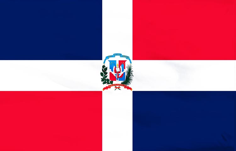 bandera de la Republica Dominicana