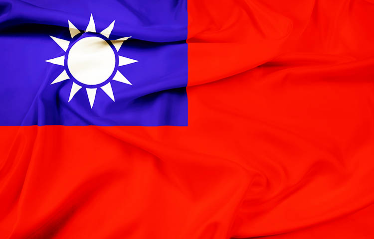 bandera de Taiwán