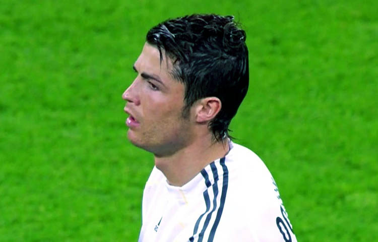 debut de Cristiano Ronaldo