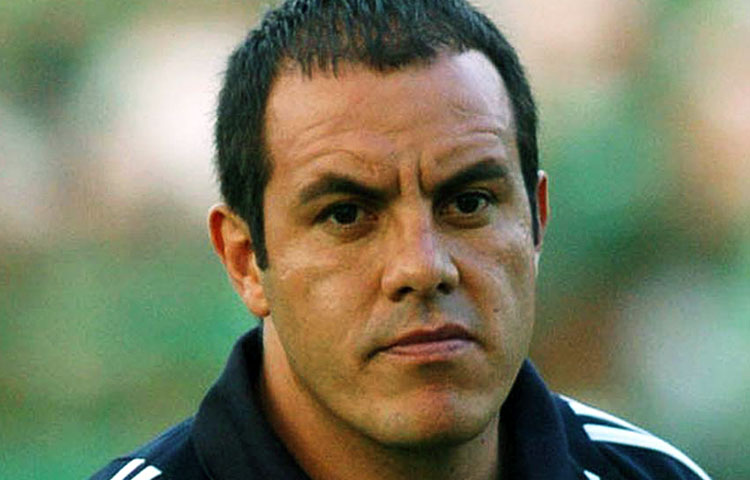 debut de Cuauhtemoc Blanco