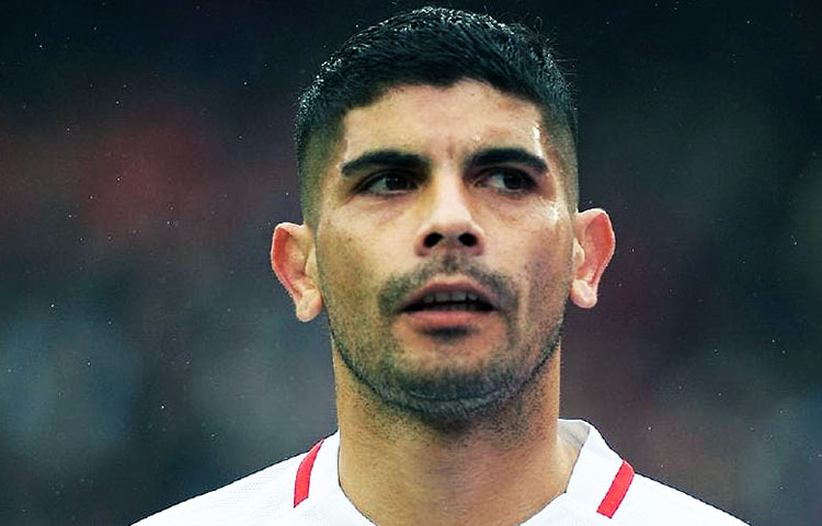 debut de Ever Banega