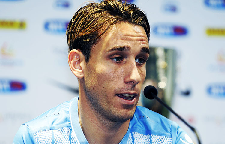 debut de Lucas Biglia