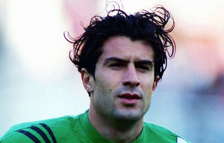 debut de Luis Figo