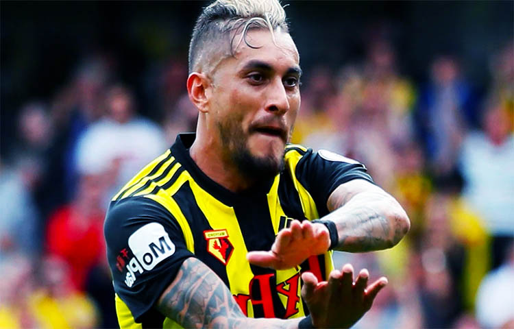 debut de Roberto Pereyra