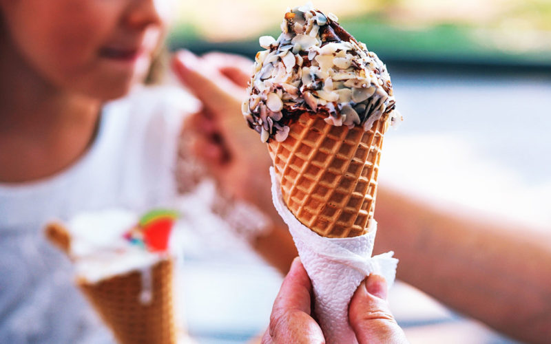 Diferencias entre helado y yogurt helado