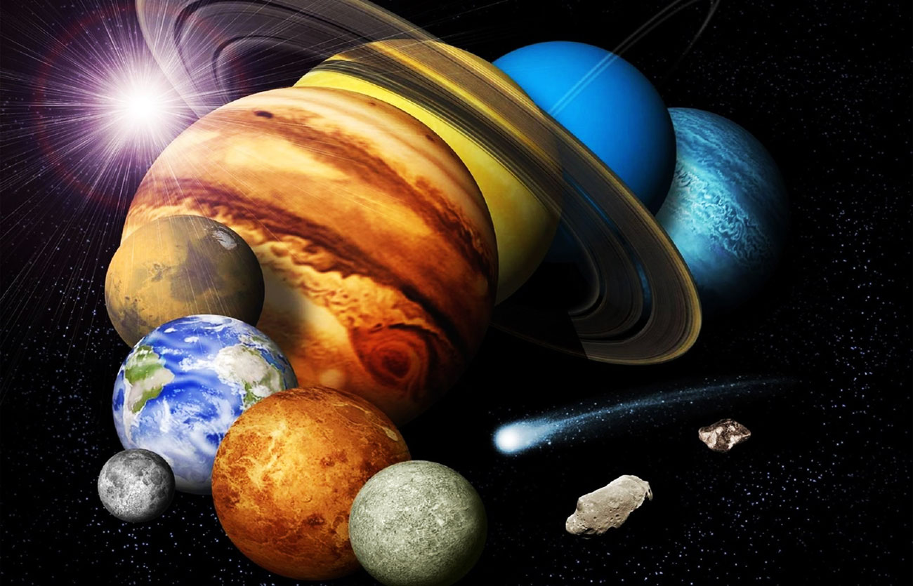 Diferencias entre los planetas y la Tierra