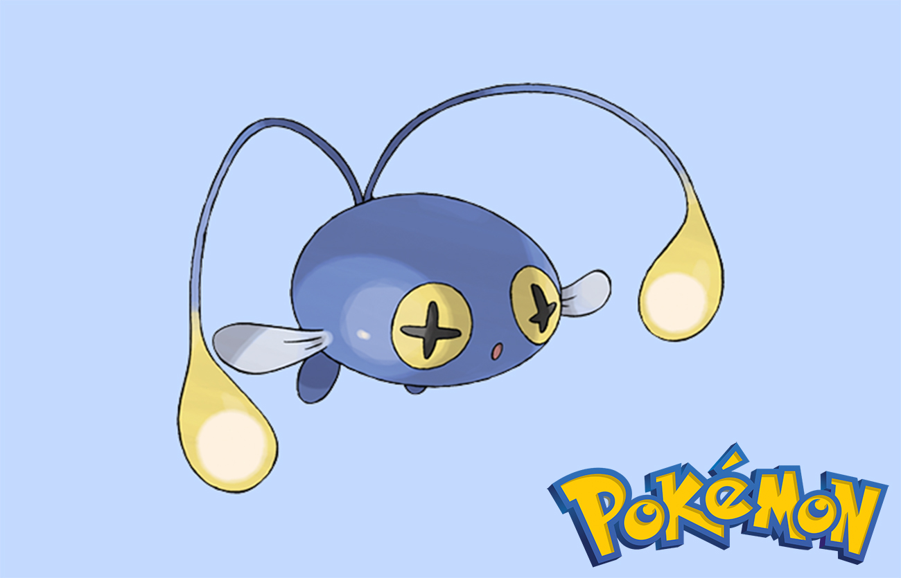 Chinchou  Chinchou es un Pokémon tipo agua y eléctrico, sus debilidades son los Pokémon tipo planta y tierra.  El Pokémon Chinchou es de categoría rape. Sus habilidades son la iluminación y la absorción de electricidad  Lanturn  Lanturn es un Pokémon tipo agua y eléctrico, sus debilidades son los Pokémon tipo planta y tierra.  El Pokémon Lanturn es de categoría luz. Lanturn tiene una antena iluminada en la parte superior de la cabeza es por eso que le llaman la Estrella del Fondo del Mar.