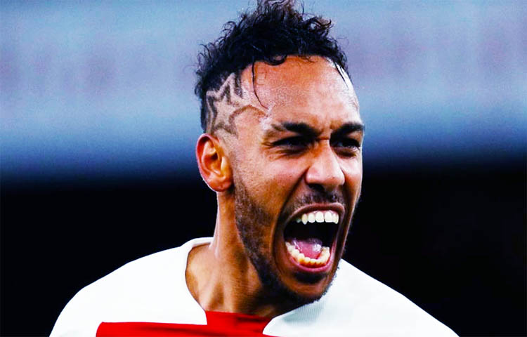 debut de Aubameyang