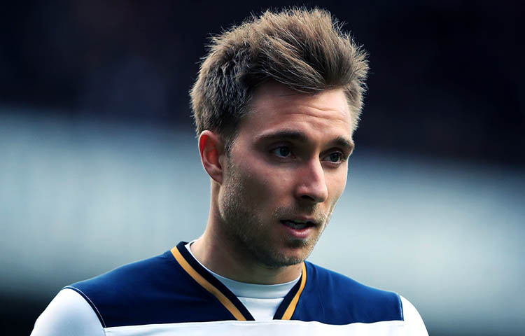 debut de Christian Eriksen