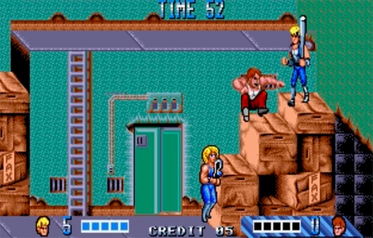 juegos de Double Dragon para Sega Genesis Mega Drive