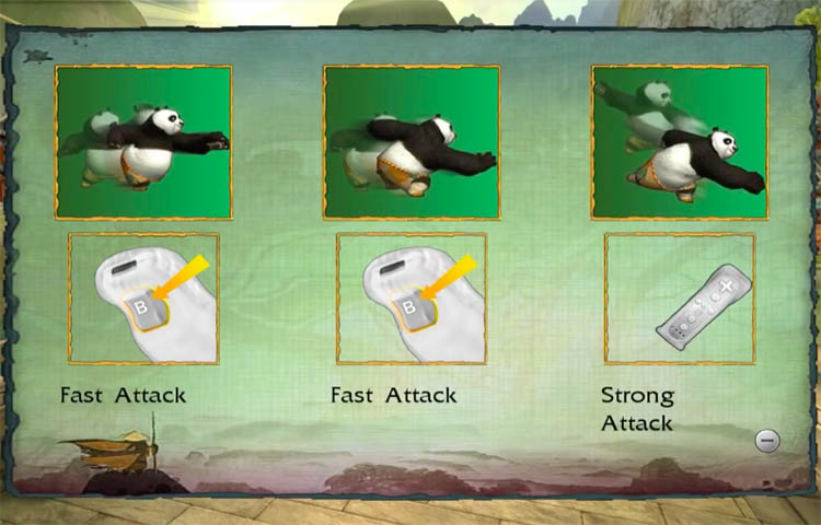 juegos de Kung Fu Panda para Wii