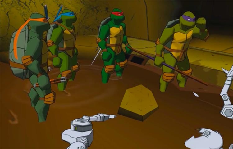 juegos de Las Tortugas Ninja TMNT para GameCube