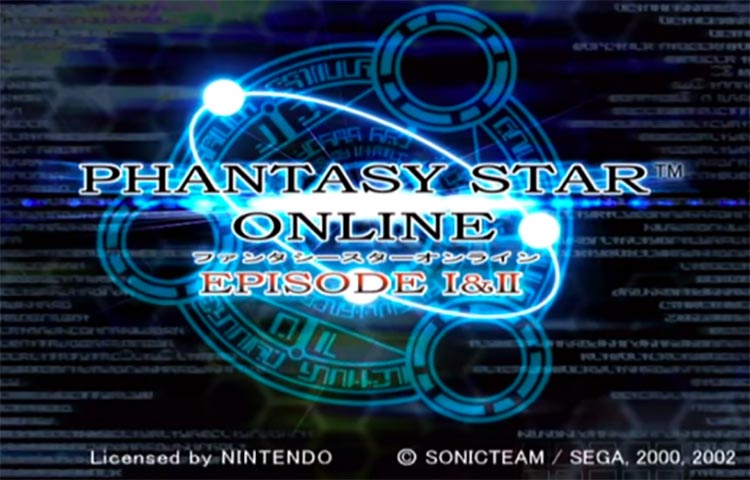 juegos de Phantasy Star Online para GameCube