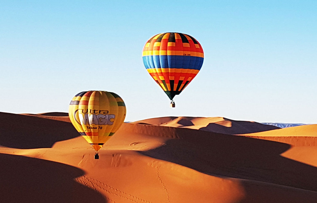 Diferencias entre globo aerostático y paracaídas