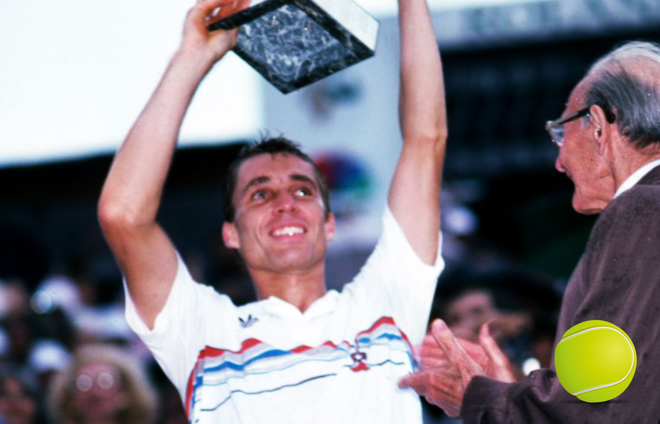 Qué tenista ganó el Torneo de Roland Garros en el año 1986