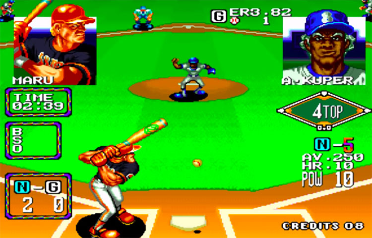 juegos de Baseball Stars para Neo Geo